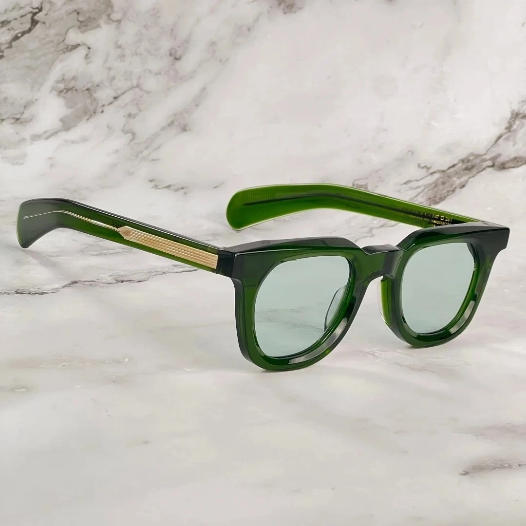 Oval Sunglasses Men’s Fashion Acetate Japan Handcrafted Designer Classical Eyewear with Case Oval Sunglasses Men’s Fashion Acetate Japan Handcrafted Designer Classical Eyewear with Case